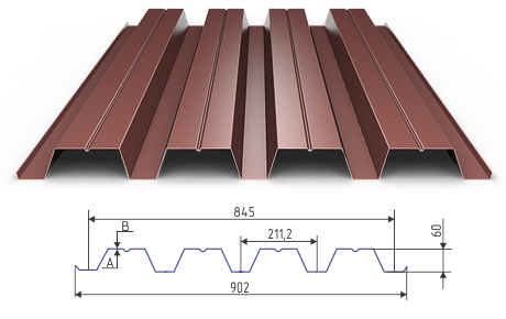 Профлист Н60