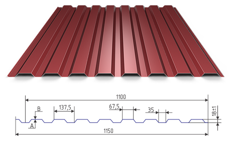 Профлист С20
